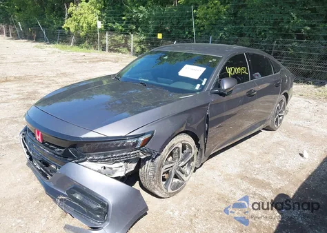 2018 Honda Accord Sport from USA, damaged, VIN 1HGCV1F34JA103828